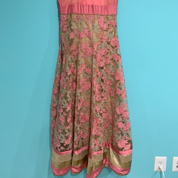 Designer wear Indian long frock - Picture 2 of 7
